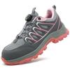 Steel Toe Work Boots Breathable Safety Shoes With Wear-Resisting Anti-Puncture Outsole Women Shoes Construction Work Shoes
