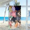 Rock Star Night Beach Towel Super Soft Microfiber Quickdry Fabric Comfortable Lightweight
