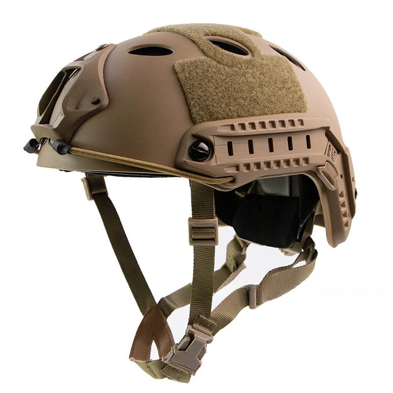 Tactical Protective Helmet Airsoft MH Helmet ABS New Thickened Outdoor PJ Air Gun Shooting CS Protective Equipment