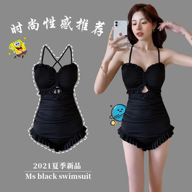 Swimsuit women's new one-piece sexy belly hot spring women's clothing