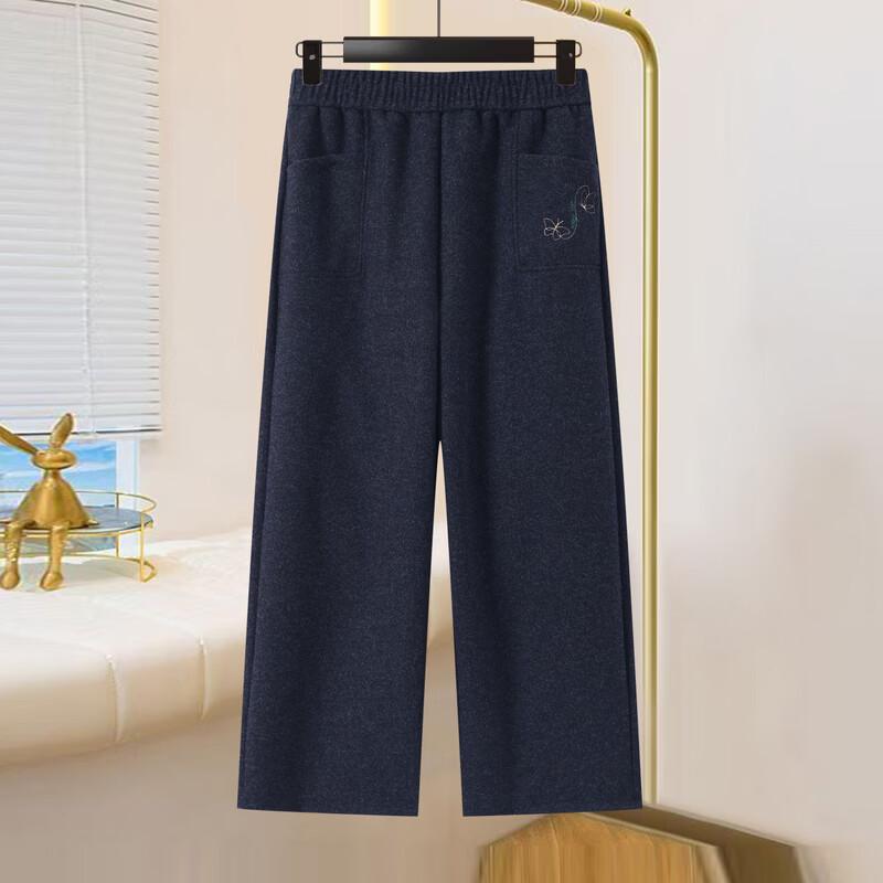 Xiaofu Women's Spring Straight Leg Casual Pants