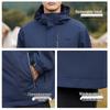 Jeep Men's 3-in-1 Outdoor Windproof Fleece Jacket