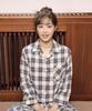 [BYC] Unisex Cotton Fleece Blue Check Pajama Set [Shipped from Korea] 100% Authentic