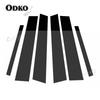 6Pcs Car Door Window Pillar Posts Trim Molding Cover for BMW 1 Series E81/E82/E87/E88 Hatchback 2004-2012 Stickers Accessories