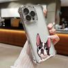 Boston Terrier Pug Dog French Bulldog Funda For iPhone 17 Pro 16 15 14 13 12 11 Pro Max Case 17 Plus 17E 16E 17Air Phone Cover