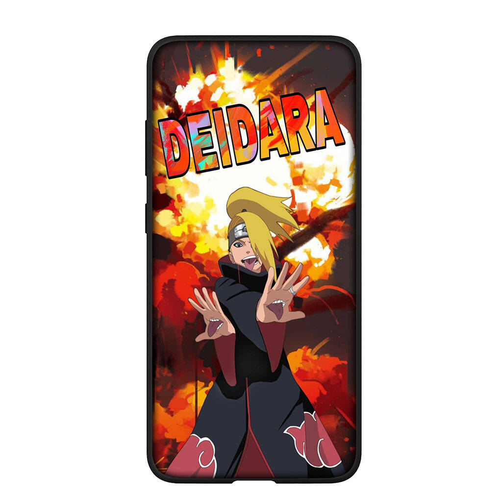 Phone Case for iPhone 17 15 16 Plus Xiaomi Poco X7 X6 F8 F7 M8 C85 C75 C71 Redmi Note 14 12 11 13 Pro Max A4 14C 13C Deidara Silicone Akatsuki Narutos