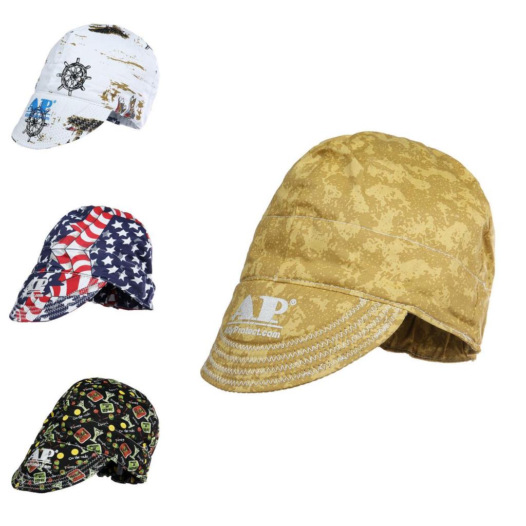 Umfriend Breathable Cotton Welding Cap With Heat Resistance And Dust Protection
