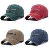 Letter Headache Happy Embroidery Baseball Cap Outdoor Sports Protection Sun