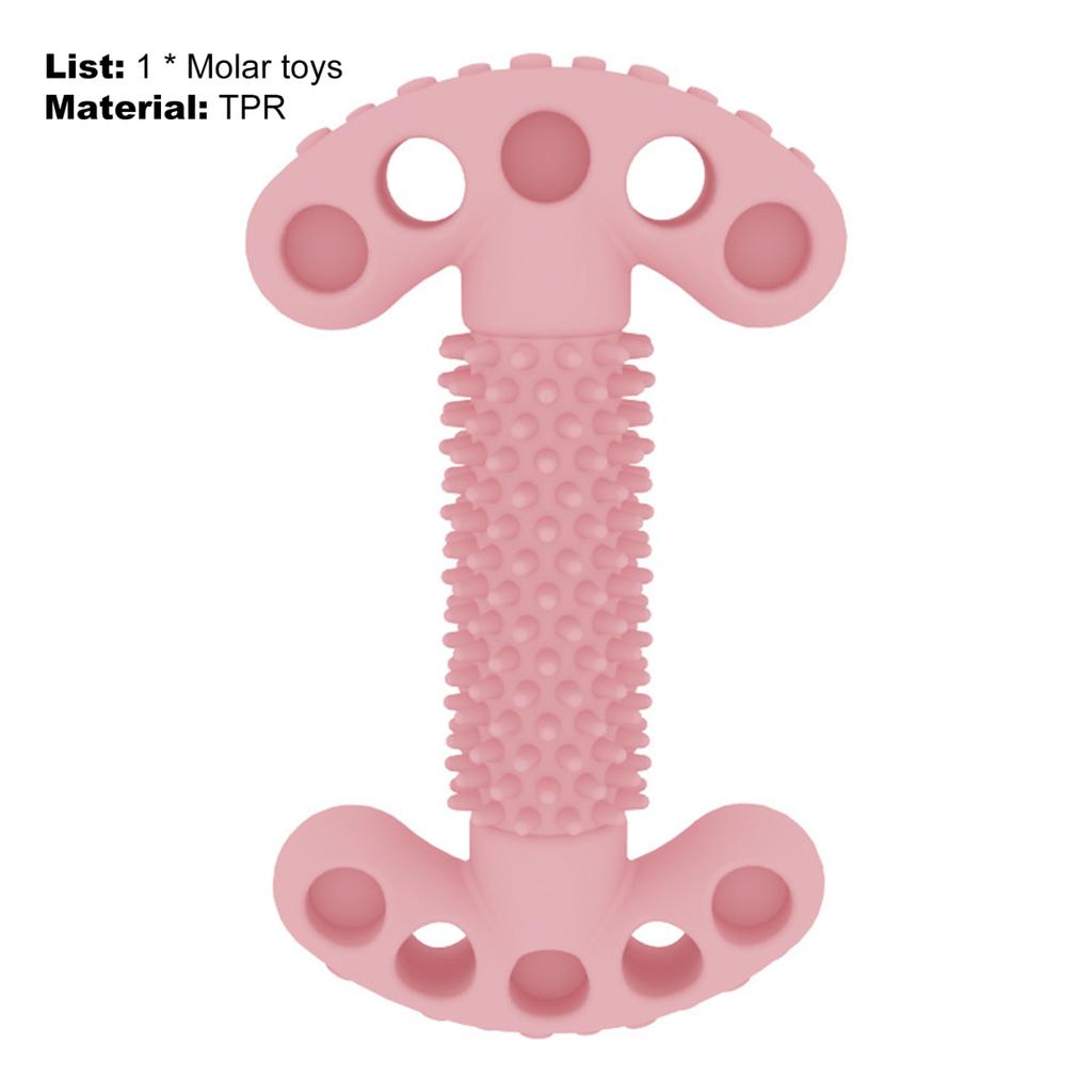 Brinquedos de mastigação para cães Quebra-cabeças de limpeza de dentes Ossos de cachorro resistentes para dentição Brinquedos