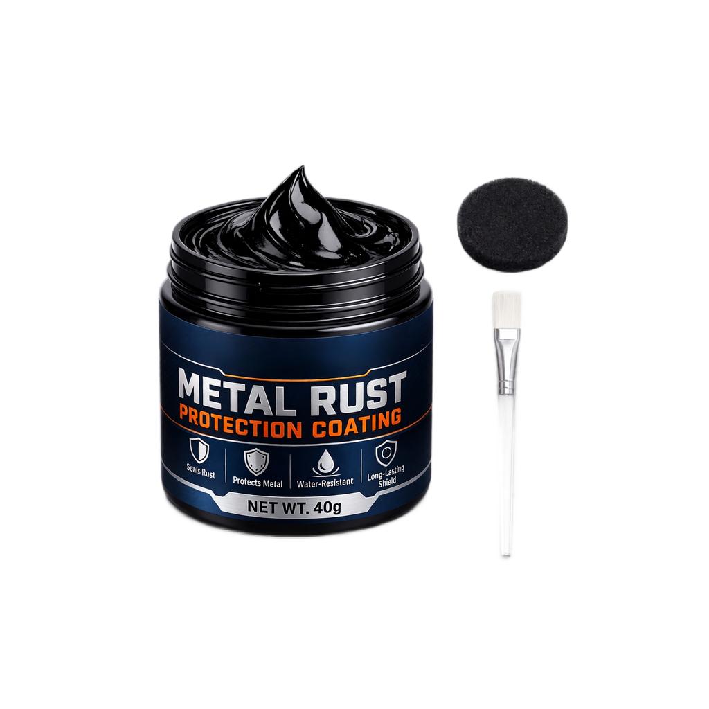 METALRUSTPROTECTIN COATING metal anti-rust coating black repair paste