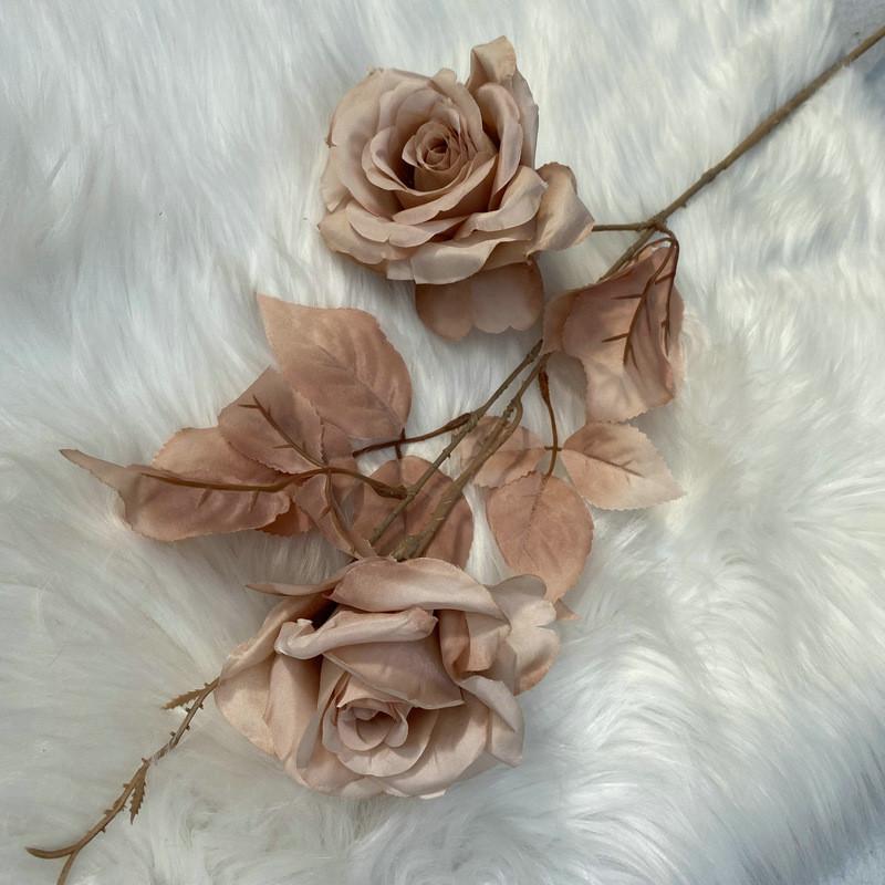 Floral Rose Lifelike Arrangement For Wedding Decoration And Photography Styling