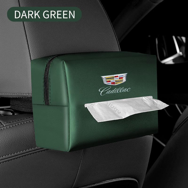 

Car Tissue Box Holder Center Console Armrest Mount Napkin Case Universal Fit Road Trip Organizer Easy Install For Cadillac