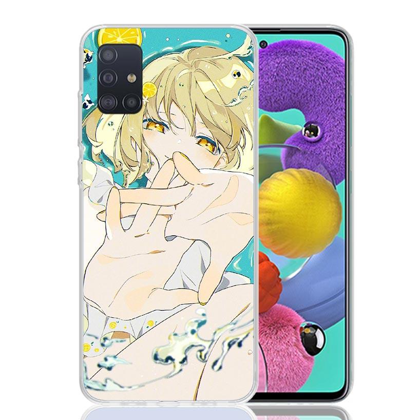 

Cute Anime Girl INS Case Phone Cover for Samsung Galaxy A52 A51 A50 A42 A32 A22 A12 A02S A72 A71 A70 A41 A31 A21S A40 A30S A20E Samsung A40
