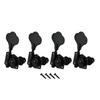 FLEOR 4pcs Vintage Open Gear Bass Tuning Keys Pegs Machine Head Tuner Fit FD 4 Strings Bass Guitar