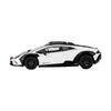 MINI GT Lamborghini Huracan Sterrato Bianco Asopo Finished Product 1/64 (White) (Left-Hand Drive)