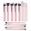 14 Makeup Brushes, Wooden Handles, Soft Hair, Eyeshadow Brushes, Blush Brushes, Brushes, Makeup Tools, In Stock