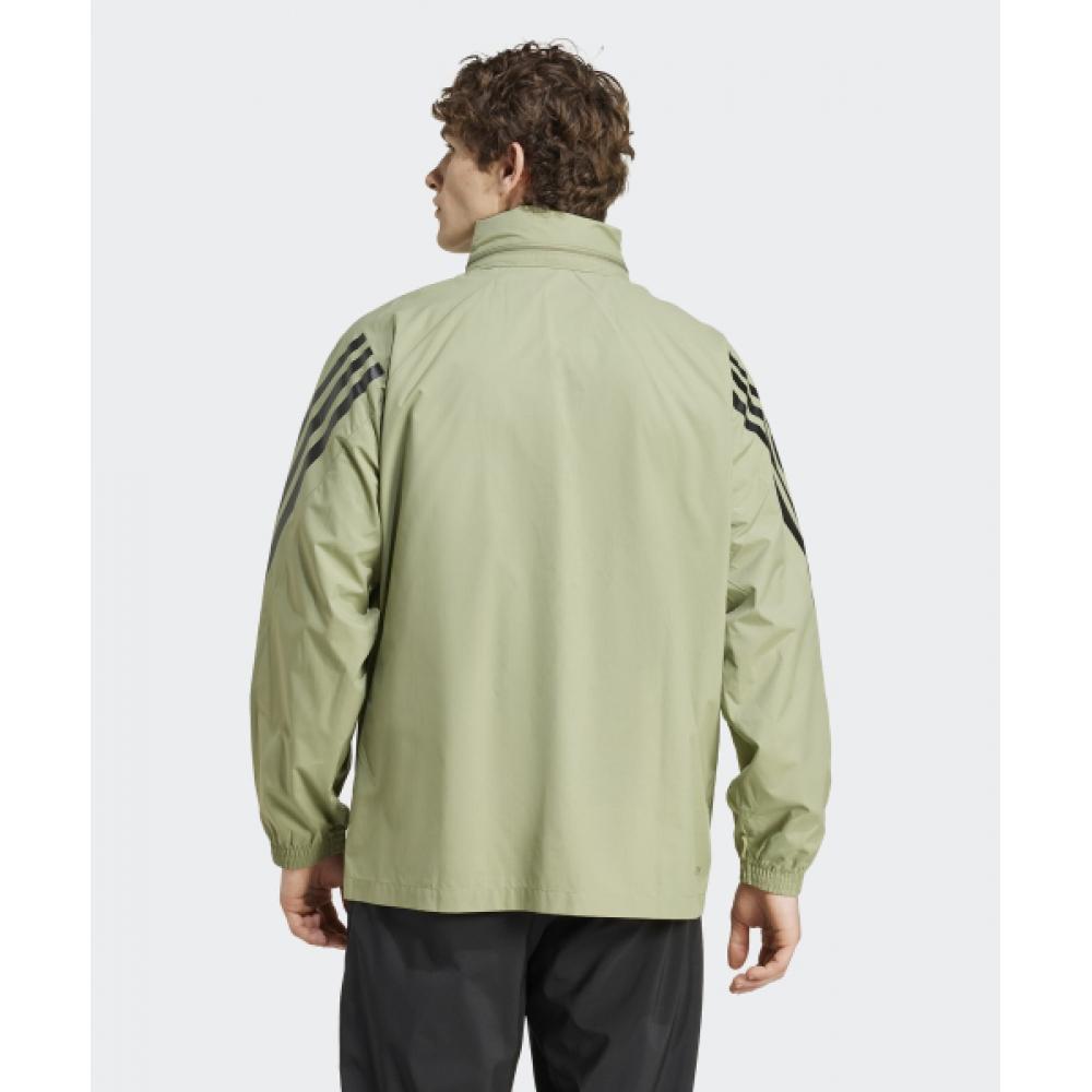 Adidas Future Icon 3s Woven Windbreaker   Green Iw8571