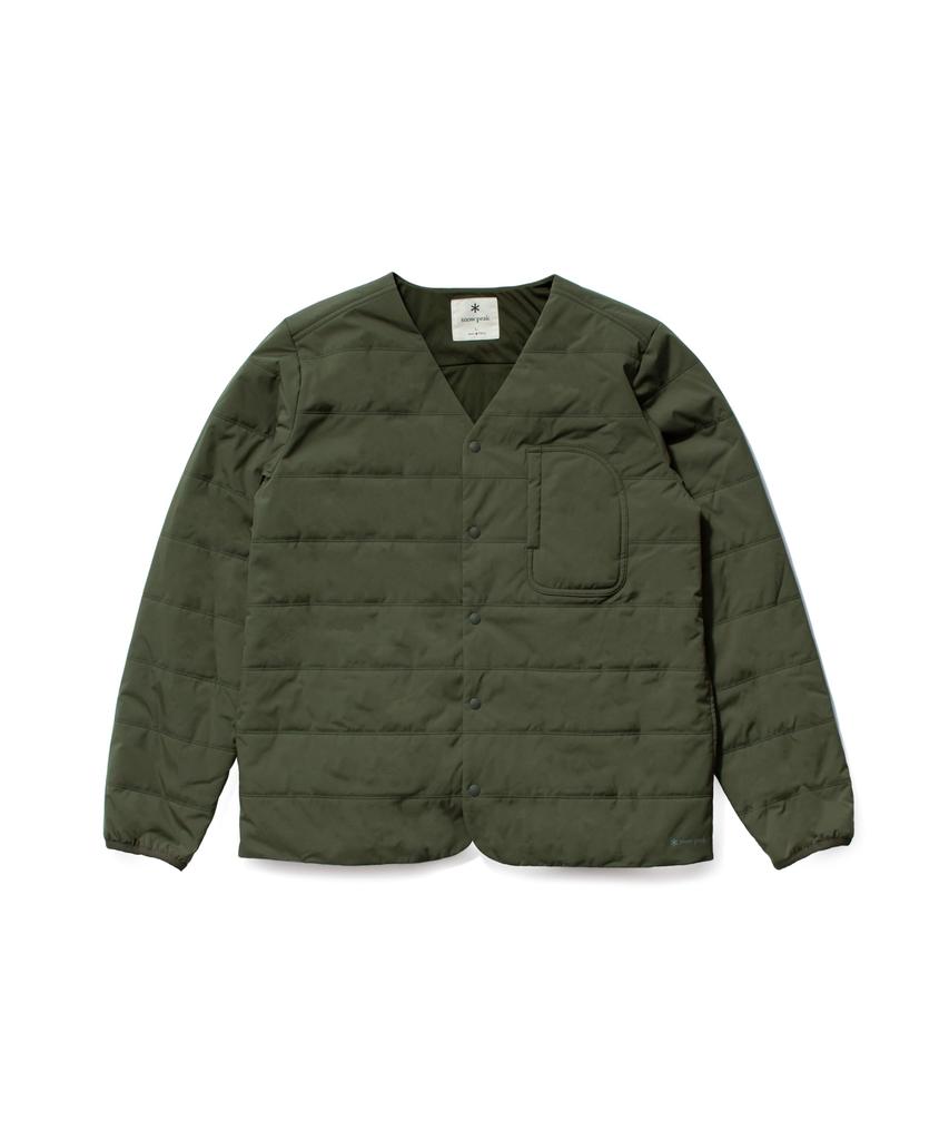 Snow Peak Midlayer Online Exclusive Lightweight Flexible Insulated Cardigan with Durable Windproof and Primeflex Perfect for Camping and Outdoor Size