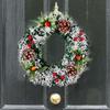 Christmas Decorations 20/30/40cm Christmas Wreath Artificial Wreath Door Hanging