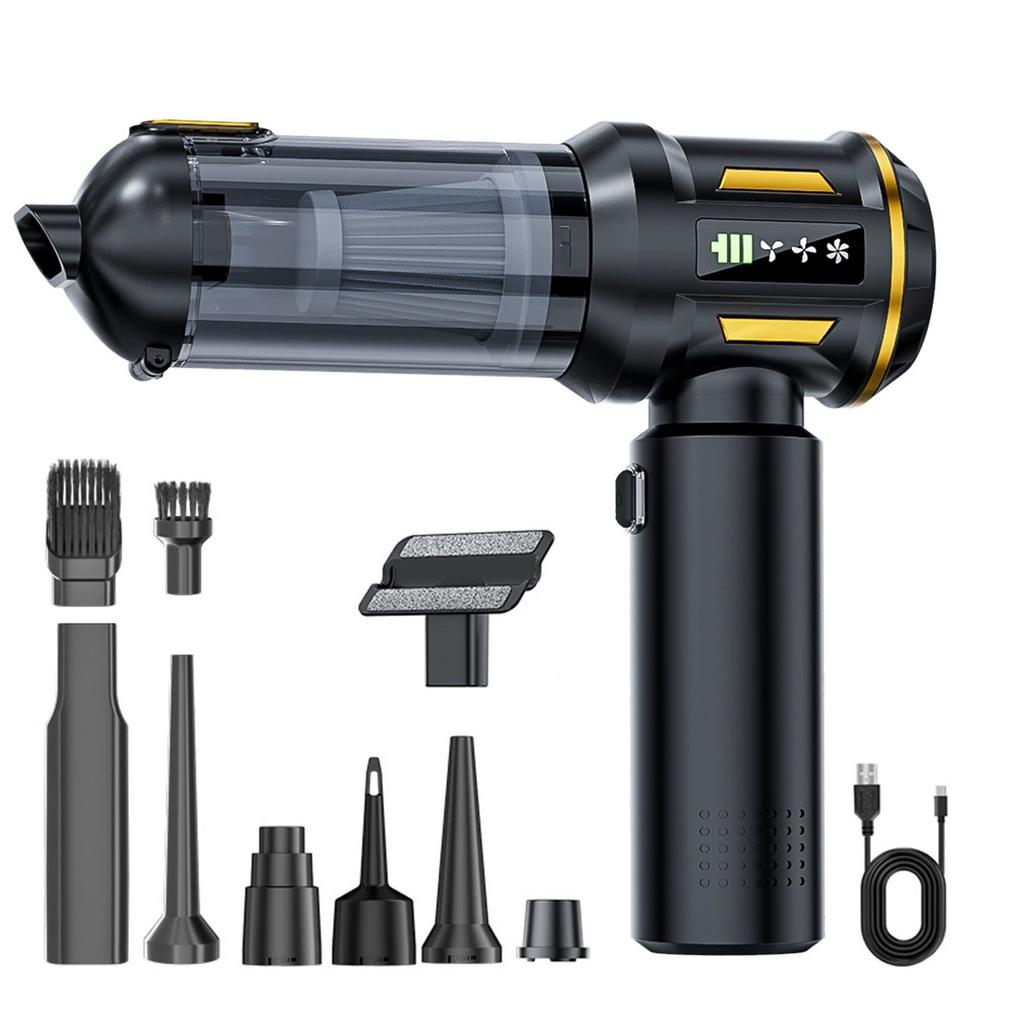 Handheld Car Vacuum Cordless, 17000Pa  Vacuum Cleaner with Brushless Motor, Rechargeable Portable Car Cleaner with Multiple Nozzles for Home, , ,
