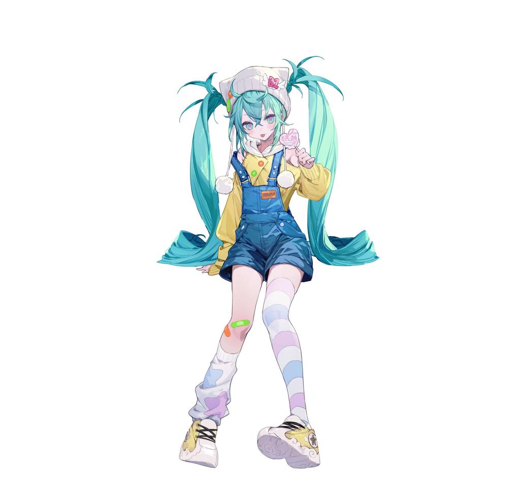 Hatsune Miku Series Noodle Stopper Figure Lollipop