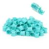 300pcs Tattoo Ink Pigment Cup Disposable Silicone Eyebrow Lip Eyes Tattoo Pigment CupBlue