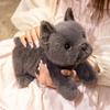 Adorable Bulldog Plush Toy 30cm Super Soft Stuffed Animal Huggable Companion Realistic Standing Plushie