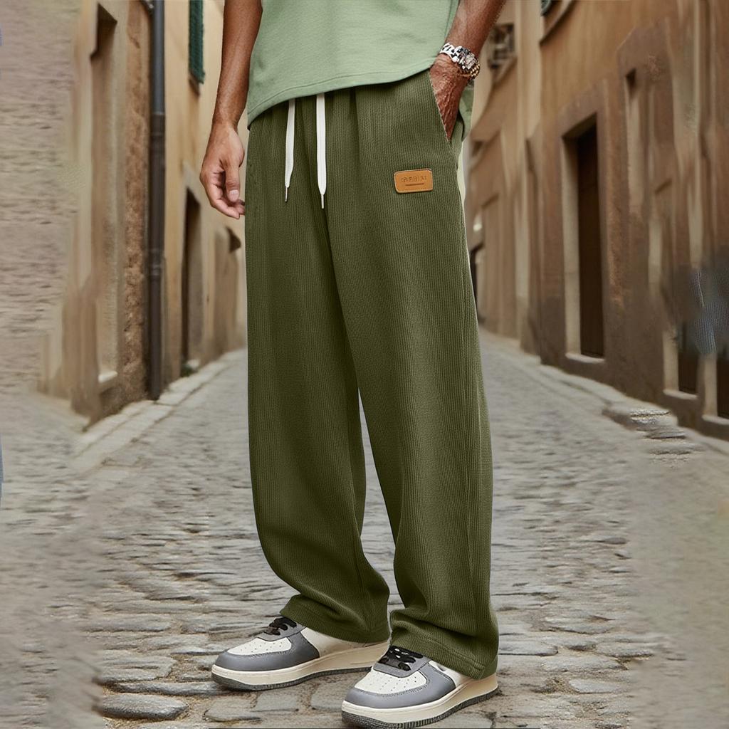 Fashion Casual Sports Pants For Men'S Loose Fitting Leggings