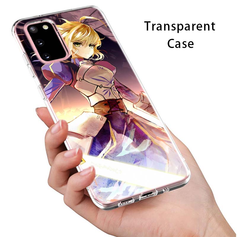 

Fate Zero Stay Night для Samsung Galaxy S22 Pro S21 S20 FE Ultra S10 S10E Lite S9 S8 Plus S7 S6 Edge Мягкий чехол для телефона Samsung S6 Edge
