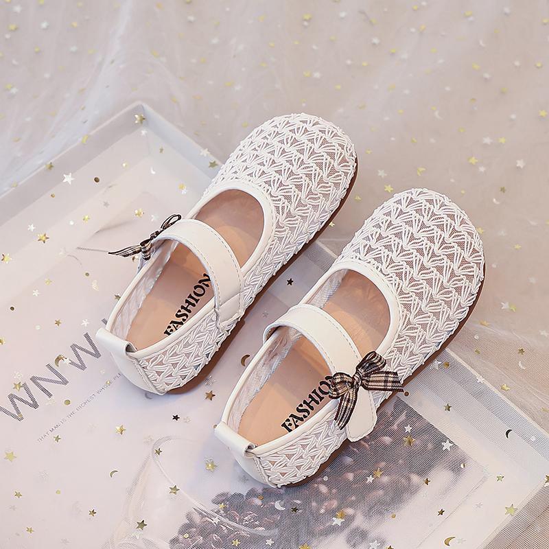 

Girls Mary Jane Shoes Spring Autumn Children Princess Dress Shoes School Casual Soft Kids Fashion Embroidered Flat Shoes 25