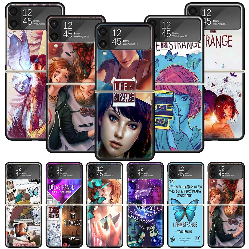 Life Is Strange Phone Case For Samsung Galaxy Z Flip 7 6 5 4 3 5G Shockproof Cover Z Flip7 Flip6 ZFlip5 Flip3 Flip4 Luxury Shell