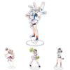 Stunning Hololive Anime Acrylic Stand Figure Ornament With Aqua Akai Shirakami Pekora Natsuiro Inugami Sakura