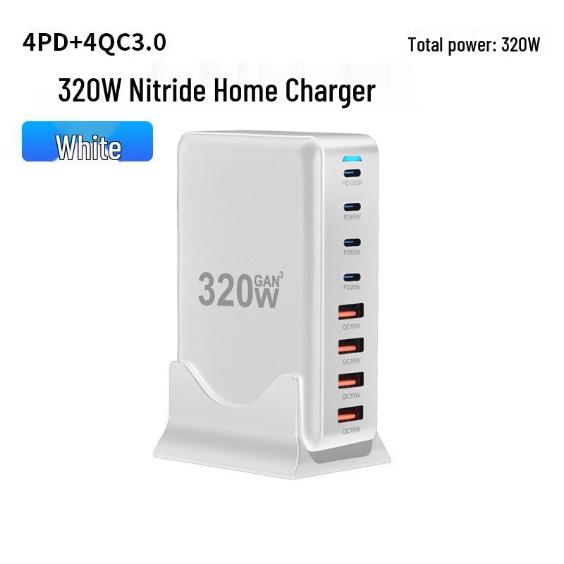 200W Mehrfach-Port GaN USB-Ladegerät: PD100W Schnellladung für mobile Geräte