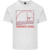 Fibonacci Spiral Mathematics Maths Science Unisexs Light Cotton TShirt