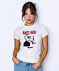 QT8 GARMENTS Oc Anti-Vegi W Tee (Ivory)