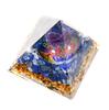 Orgonite Crystal Orgone Pyramid Tower Energy Nature Reiki Healing Chakra Object 6cm x 6cm (7)