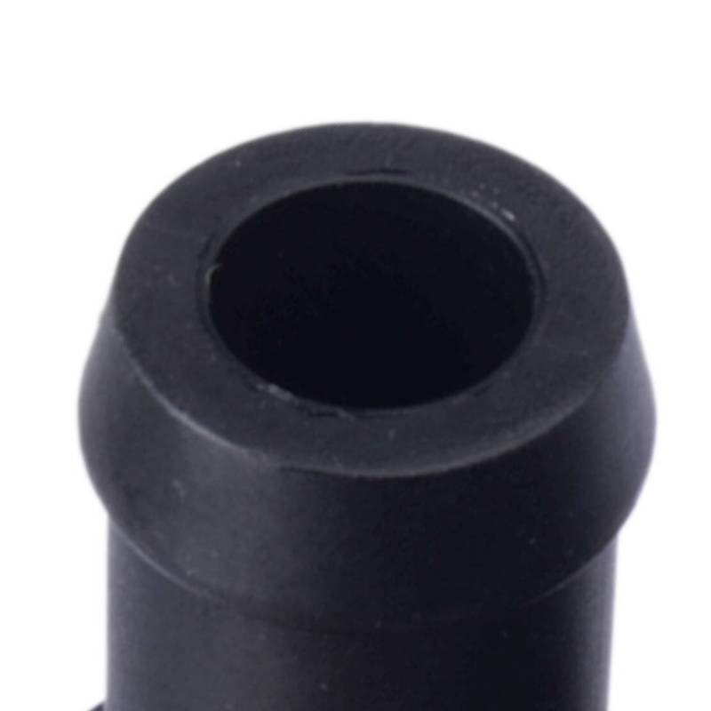 35mm 20mm Tee Y Way Heater Hose Barb Connector Water Pipe Coolant Fitting Adapter Black Plastic