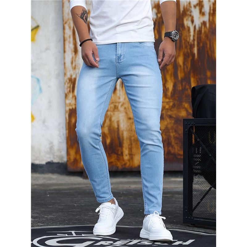 Stretch-Röhrenjeans für Herren