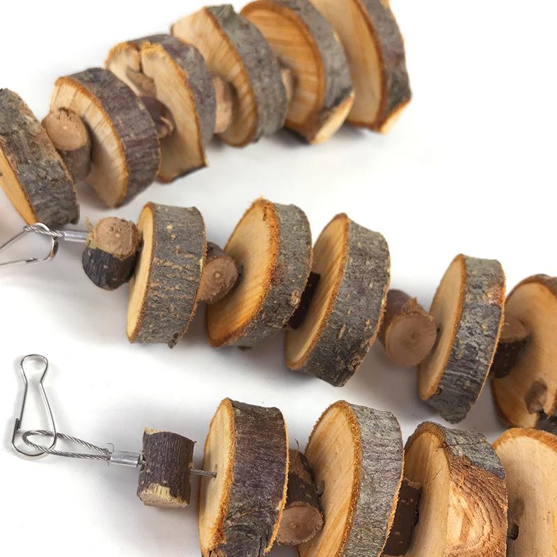 Apple Wood Chew Toy for Rabbits, Guinea Pigs, Chinchillas, and Hamsters
