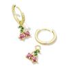 Cherry Necklace Fruit Zircon Peach Tropical Clavicle Chain Necklace Women