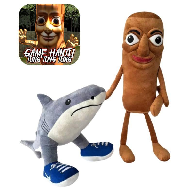 Tung Tung Tung Sahur Stuffed Toy Parody Doll Short Plush Material For Gift Ideas