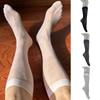 3Pairs Silk Men Business Silk Stockings Stockings Men's Transparent Sexy Socks Breathable   Men