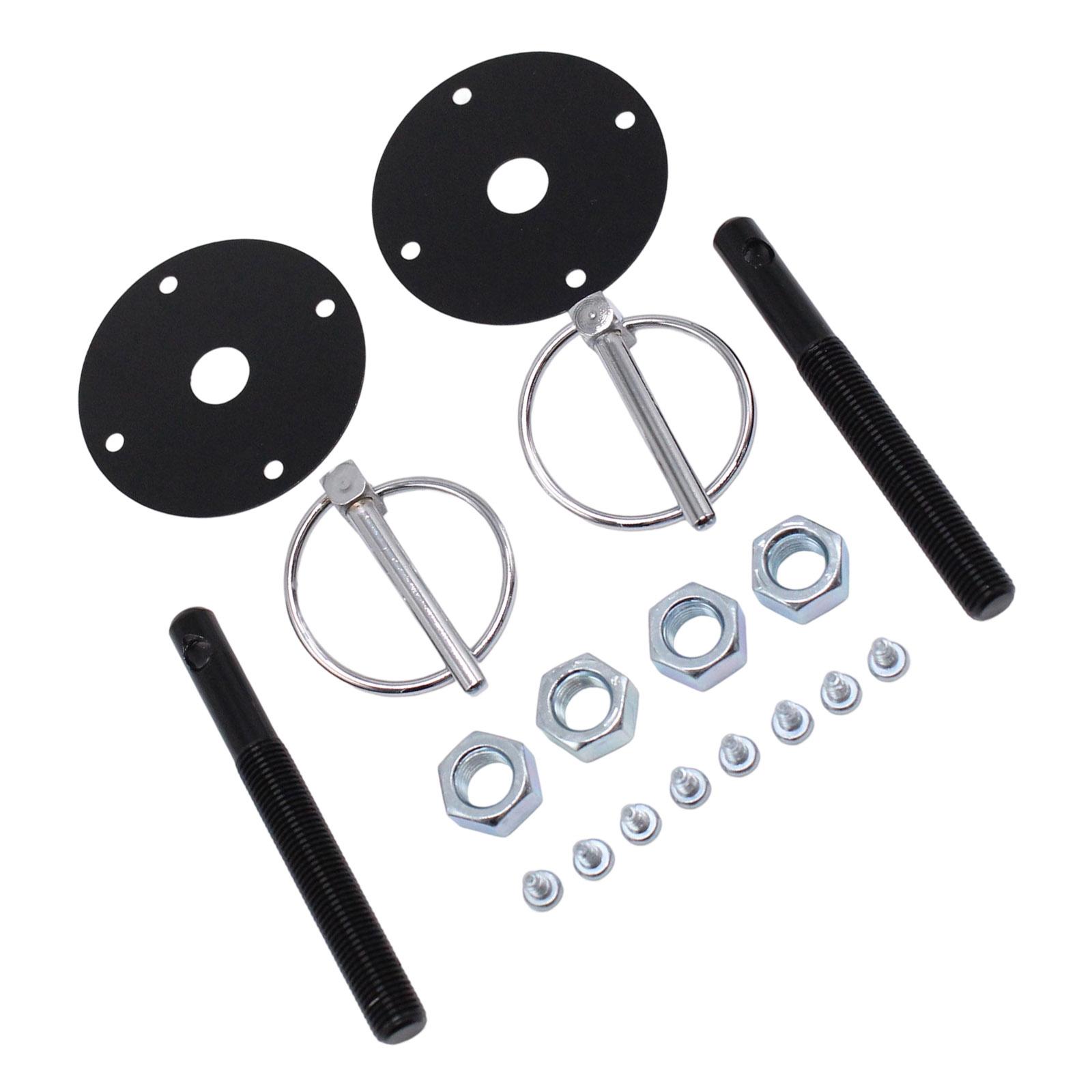 

Corrosion Resistant Alloy Auto Hood Latches Secure Fastening Mechanism Oxidation Resistant for Off Roading Vehicle Model 1
