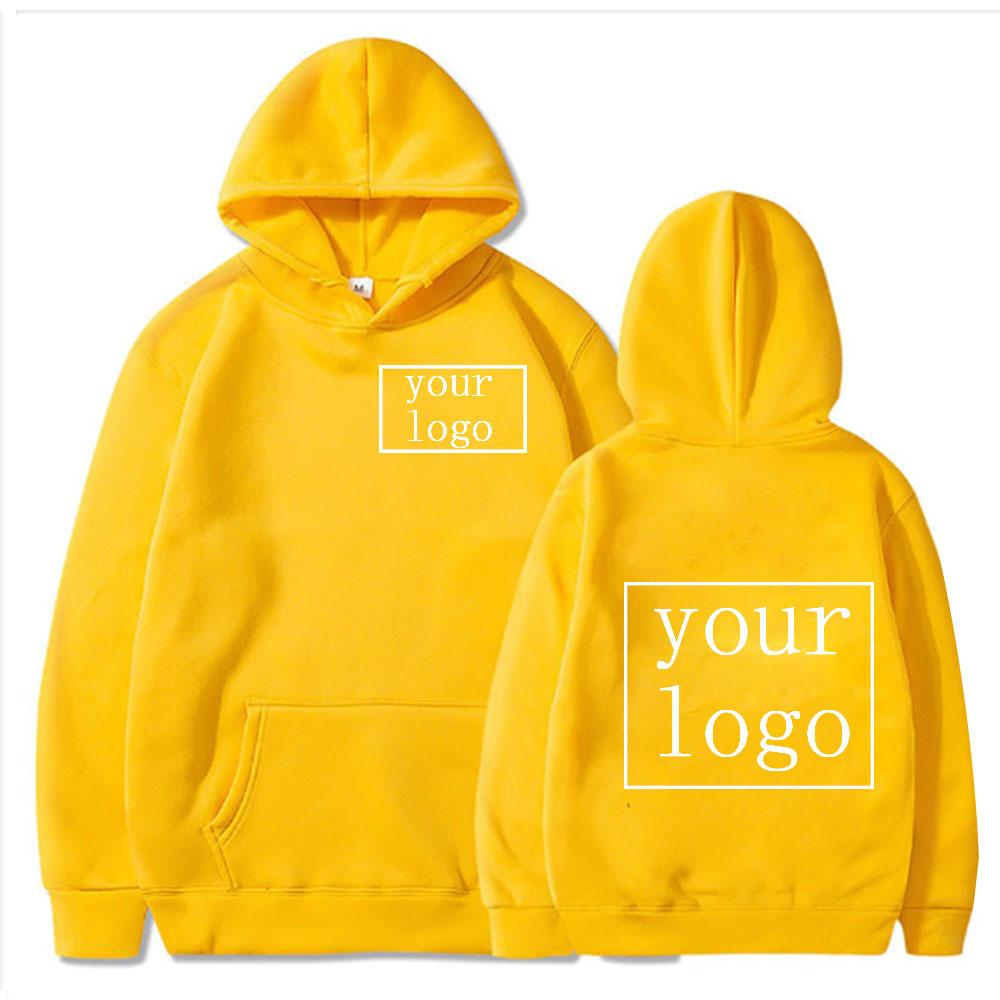 Benutzerdefiniertes Muster Ihr Logo Druck Hoodies Männer Frau Übergroßer Hoodie Kapuzenpullover Harajuku Pullover Unisex Trainingsanzug Kleidung