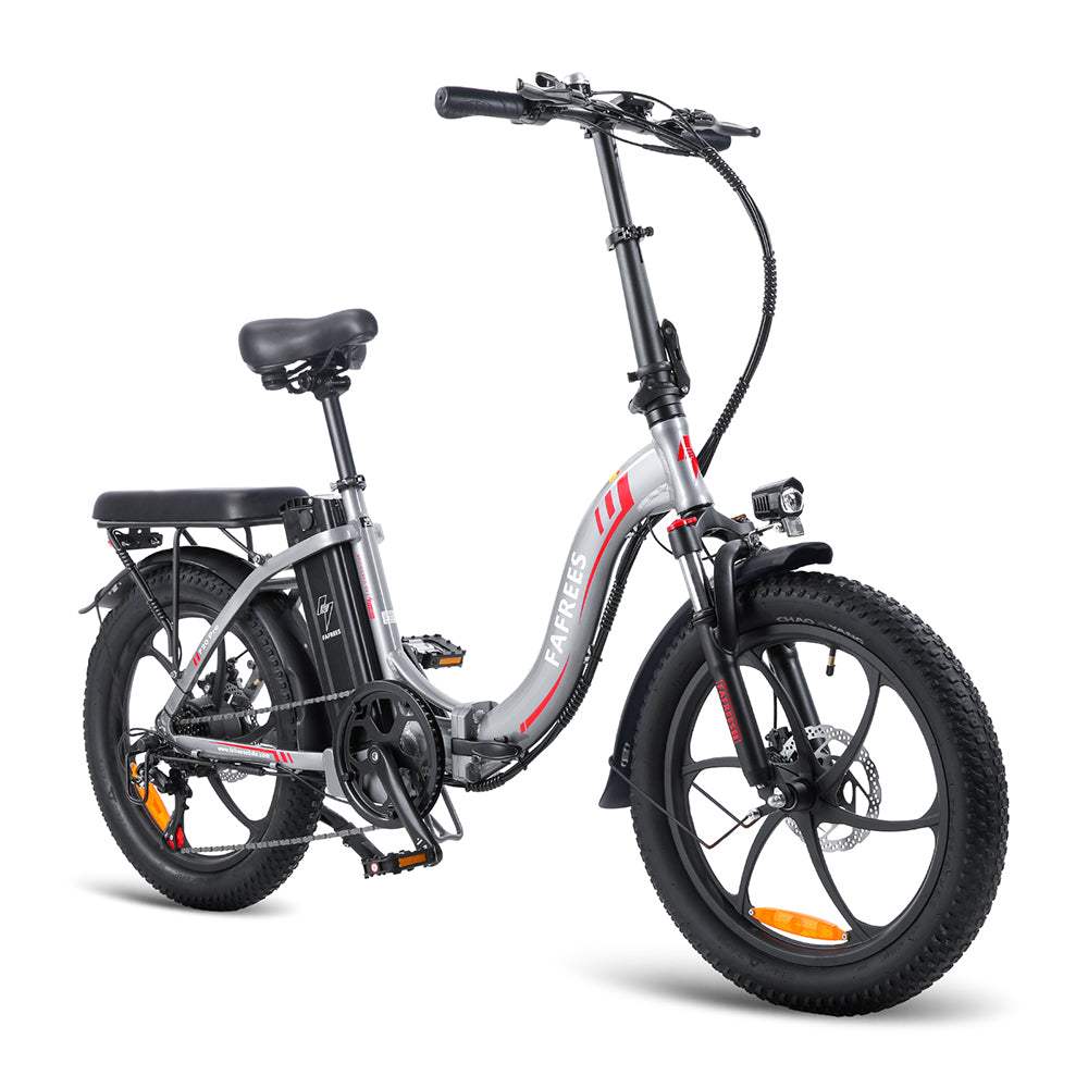 Fafrees F20 Falt-E-Bike, 250W, 36V 16Ah, Shimano 7-Gang, 20"-Reifen, LCD-Display, IP54, Leichtes E-Bike für Stadt & Pendler