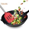 2Pcs Silicone Spatula Slotted Food Grade Heat Resistant Dishwasher Safe Frying Fish Eggs Non-stick Pot Cooking Turner Cookware Utensils Kitchen