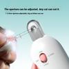 Pet Nail Clippers Dog Cat Nail Trimmer Labor-Saving Nail Clipper Convenient Led Electric Nail Grinder Dog Grooming Supplies