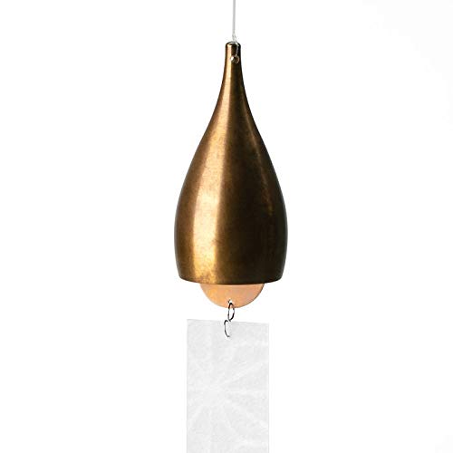 

Nousaku Wind Chime - Drop - Gold Brown 101384