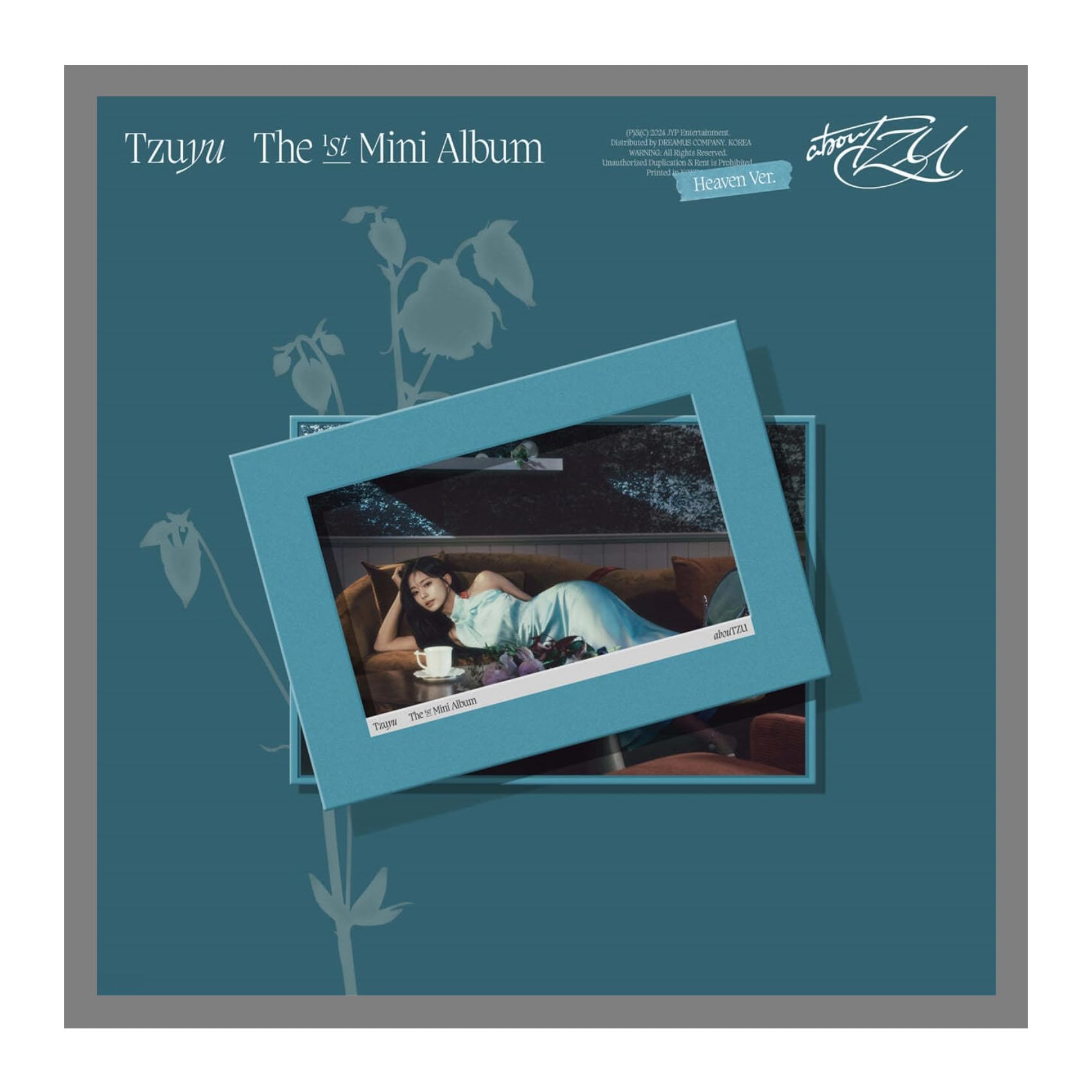 

TWICE Tzuyu abouTZU 1st Mini Album with Tracking Tsuyu (Heaven Version)