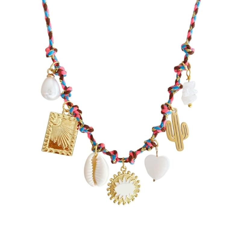 Stylish Ocean Inspired Starfish Pearls Necklace For Women Featuring Sturdy Copper Designs and Unique Pendant Styles